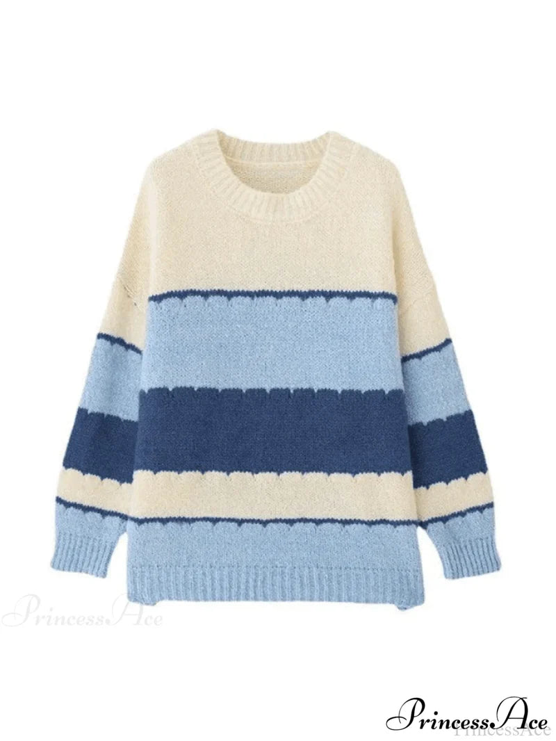 Color Block Striped Trendy Long Sleeve Bolero Cardigan Sweaters
