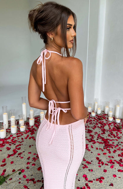 Arabella Maxi Dress - Blush Dress Babyboo Fashion Premium Exclusive Design