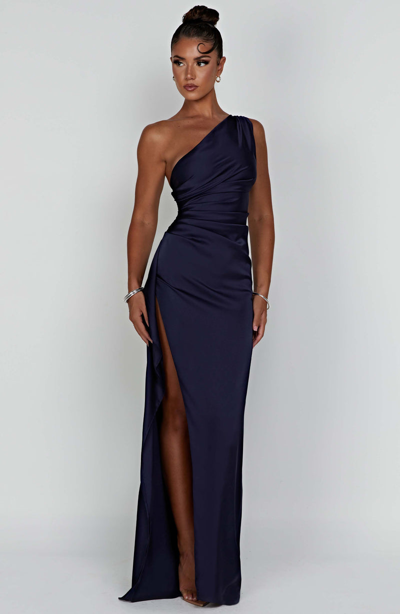 Ariel Maxi Dress - Navy Dress Babyboo Fashion Premium Exclusive Design