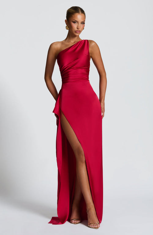 Ariel Maxi Dress - Red Dress Babyboo Fashion Premium Exclusive Design