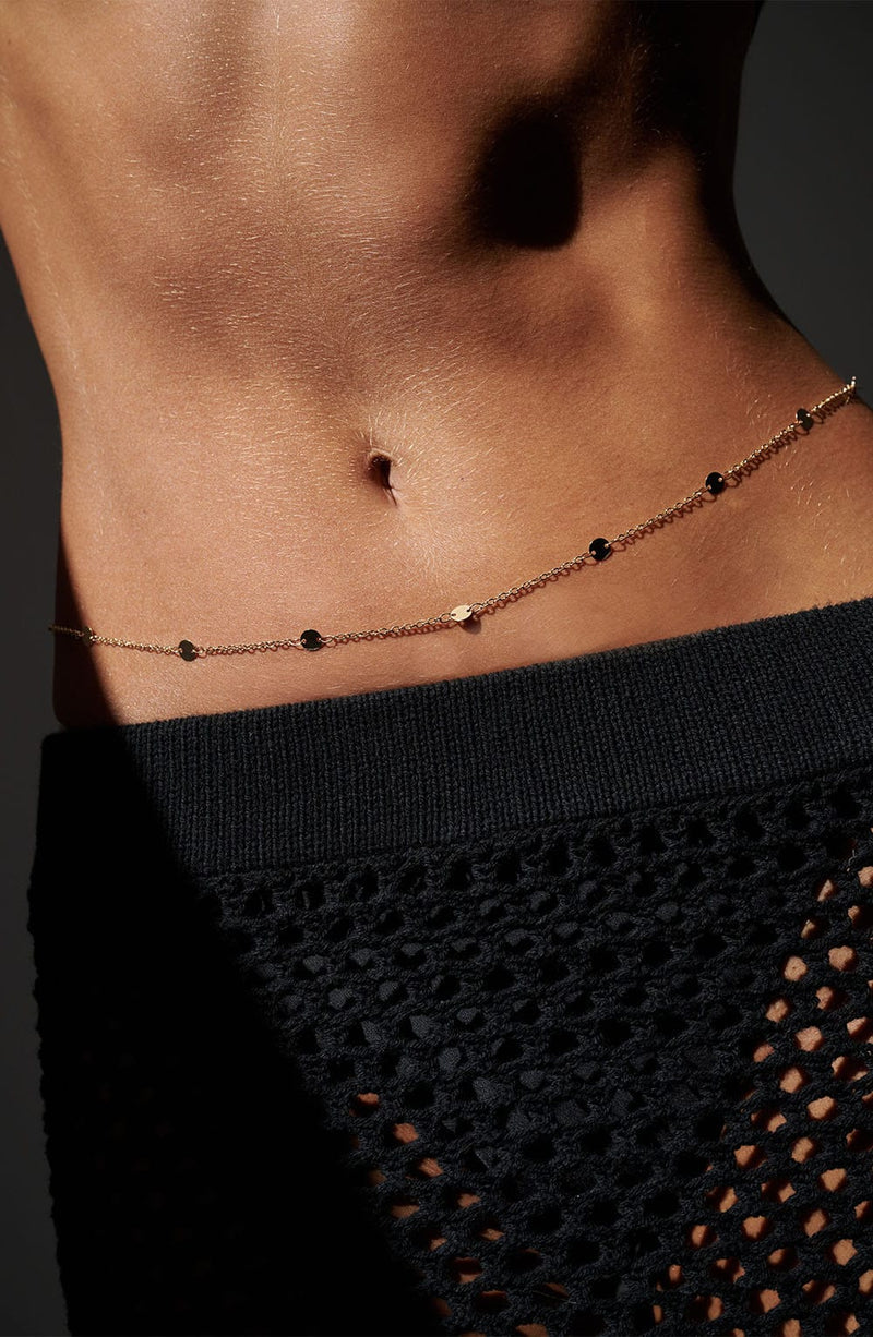 Arya Belly Chain - Gold Accessories ONE SIZE Babyboo Fashion Premium Exclusive Design