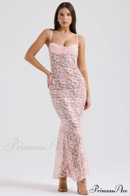 Azzurra Rose Lace Dress | Dress In Beauty