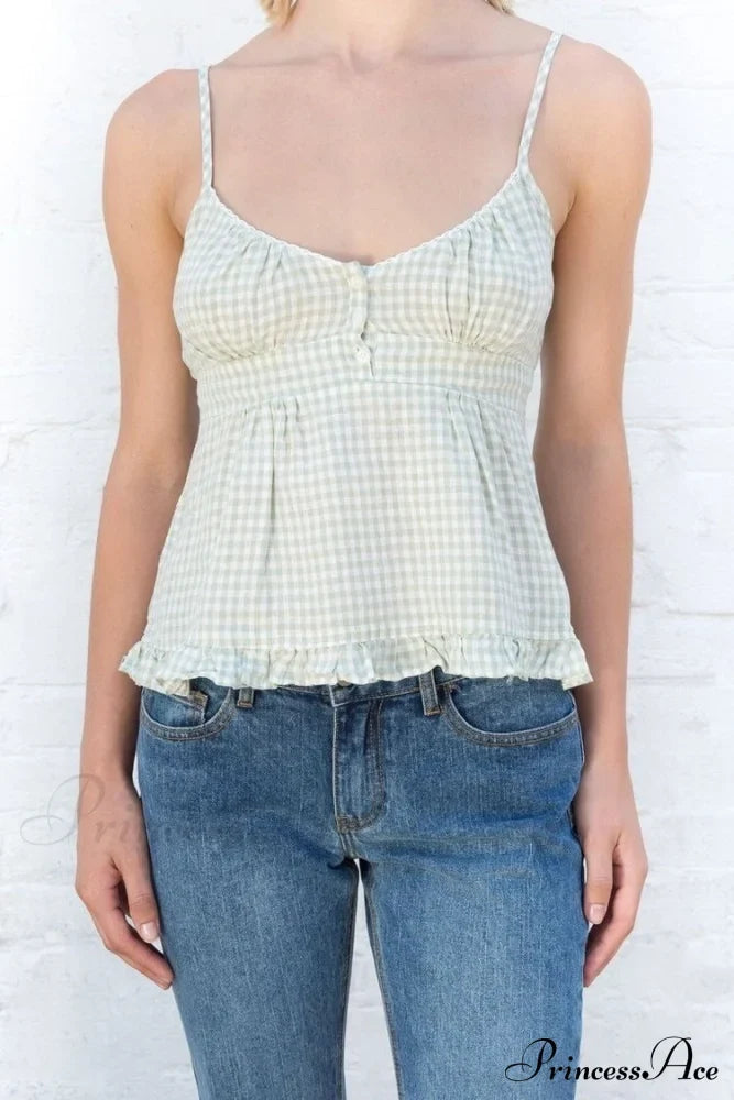 Cami Elegant Buttoned Top Shirts & Tops