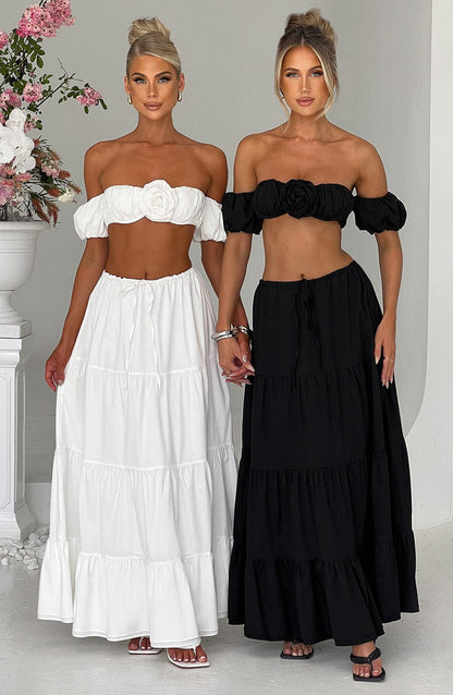 Carmen Top - Black Shirts & Tops Babyboo Fashion Premium Exclusive Design