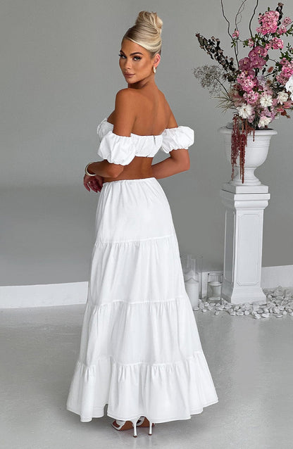 Carmen Top - Ivory Shirts & Tops Babyboo Fashion Premium Exclusive Design