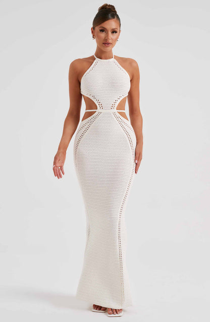 Delia Maxi Dress - White Dress Babyboo Fashion Premium Exclusive Design