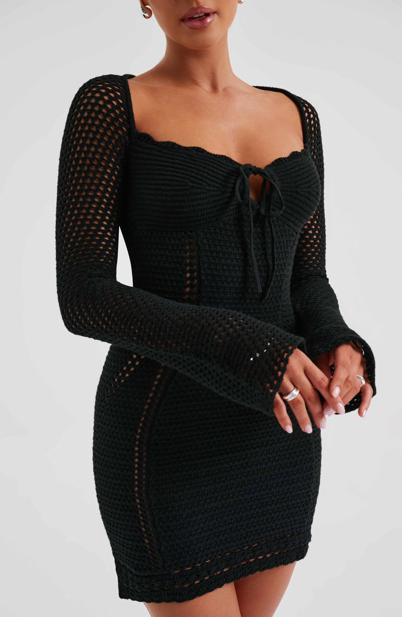 Dezi Mini Dress - Black Dress Babyboo Fashion Premium Exclusive Design