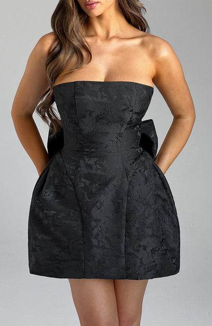 Elenora Mini Dress - Black Dress Babyboo Fashion Premium Exclusive Design