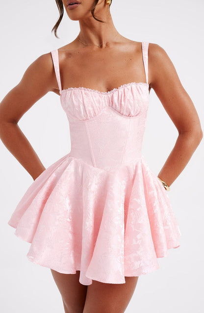 Emelie Playsuit - Blush Playsuit Babyboo Fashion Premium Exclusive Design