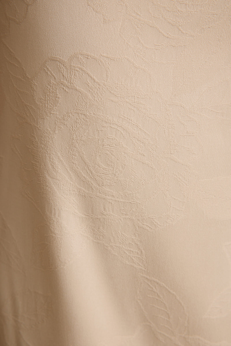 Finnian Ivory Jacquard Trousers