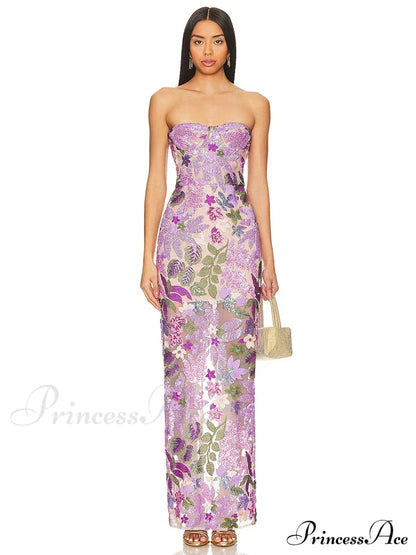 Hazel Elegant Maxi Dress