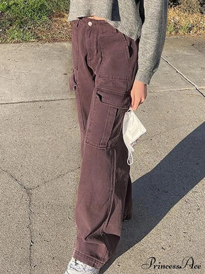 High Waist Graceful Irregular Denim Skort Jeans