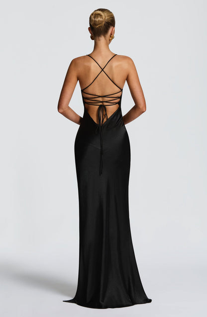 Isobel Maxi Dress - Black Dress Babyboo Fashion Premium Exclusive Design