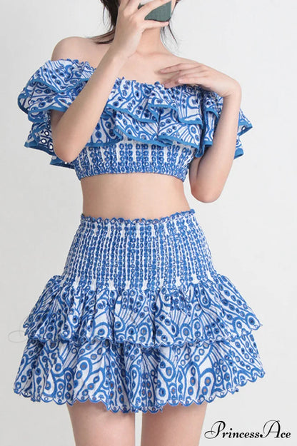 Jessica Bara Vanessa Ruffle Set | Dress In Beauty
