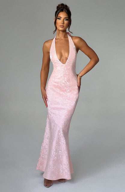 Josephine Maxi Dress - Blush Dress Babyboo Fashion Premium Exclusive Design