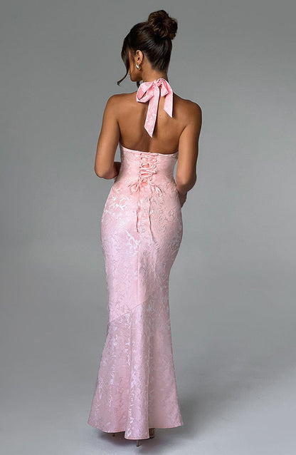 Josephine Maxi Dress - Blush Dress Babyboo Fashion Premium Exclusive Design