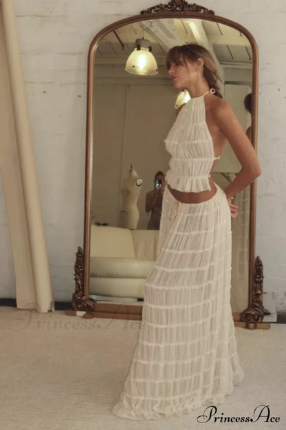 Julie Bella Top Charming & Skirt Set