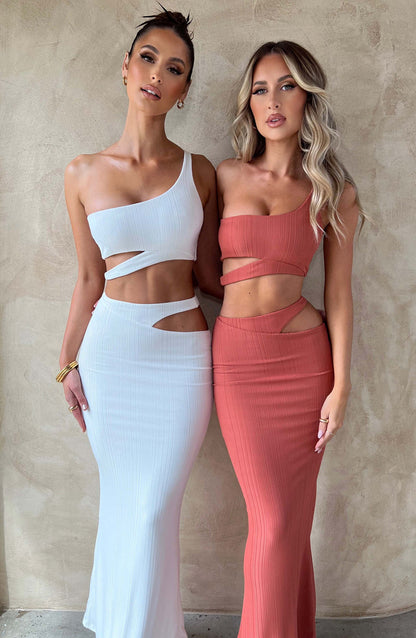 Kaela Top - Rust Babyboo Fashion Premium Exclusive Design
