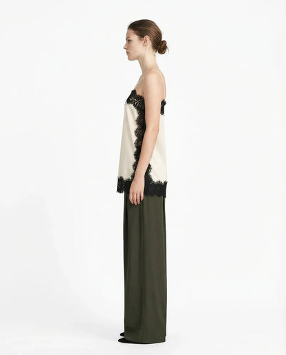 Élise Lace Slip Top
