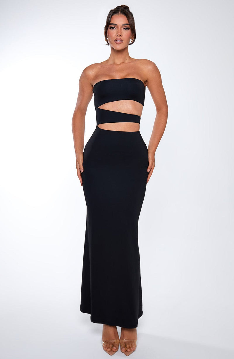 Milia Maxi Dress - Black Dress Babyboo Fashion Premium Exclusive Design