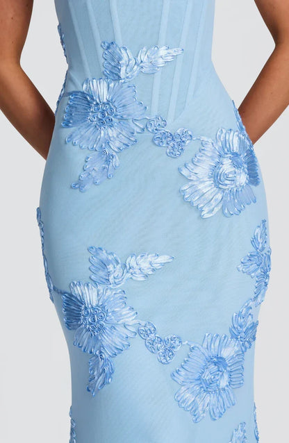 Nocturne Blossom Maxi Dress