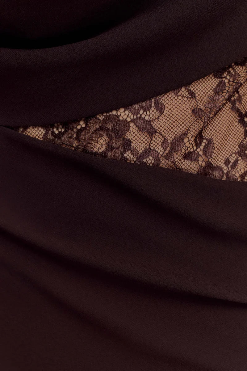 Nocturne Lace Maxi Dress