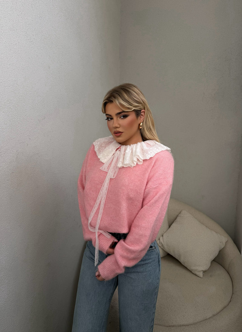 PULOVER ROZE
