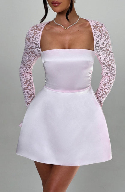 Sadie Mini Dress - Blush Dress Babyboo Fashion Premium Exclusive Design