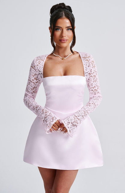 Sadie Mini Dress - Blush Dress Babyboo Fashion Premium Exclusive Design