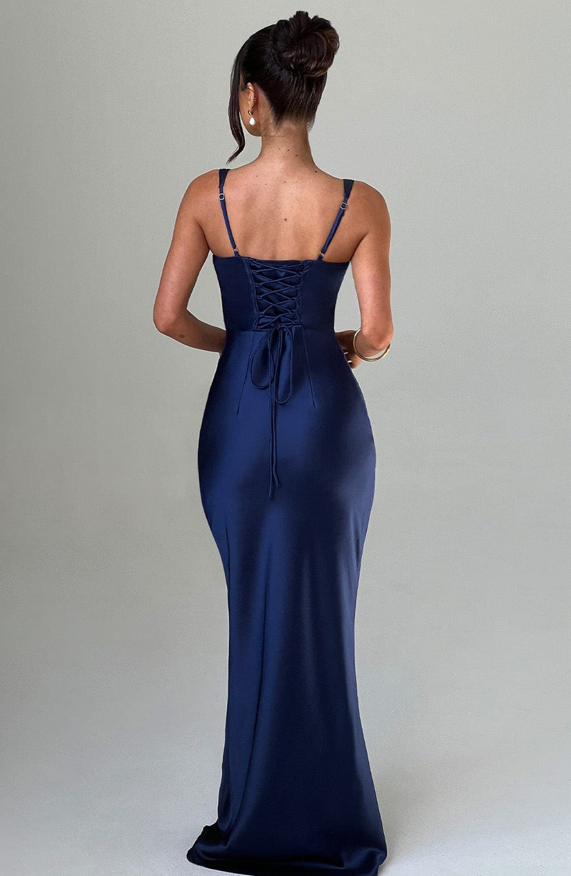Shae Maxi Dress - Navy Dress Babyboo Fashion Premium Exclusive Design