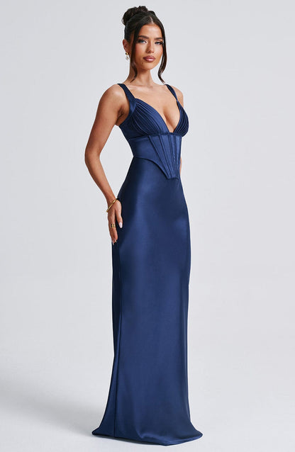 Shae Maxi Dress - Navy Dress Babyboo Fashion Premium Exclusive Design