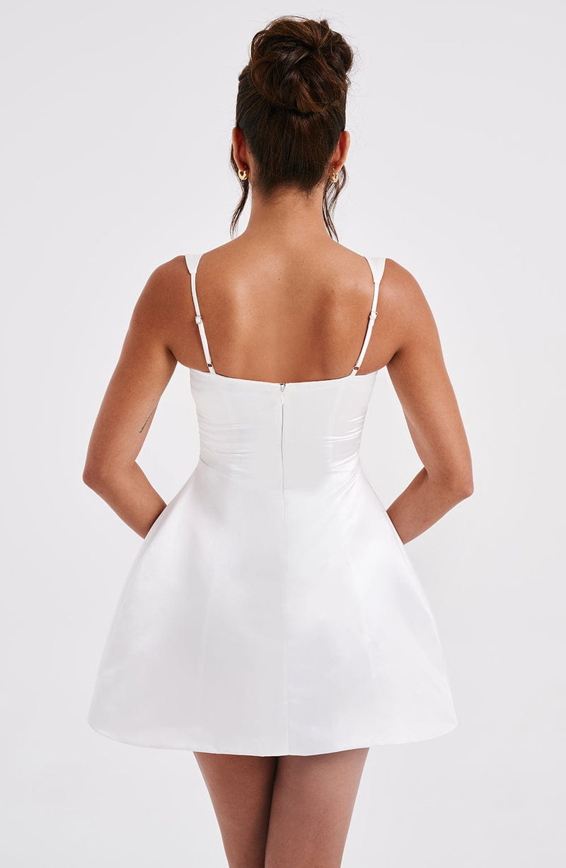 Sofie Mini Dress - Ivory Dress Babyboo Fashion Premium Exclusive Design