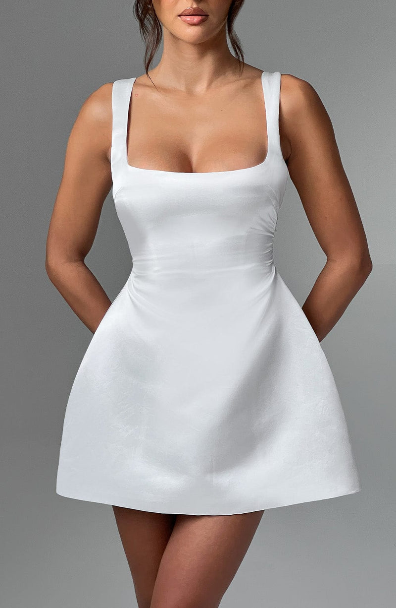 Sofie Mini Dress - Ivory Dress Babyboo Fashion Premium Exclusive Design
