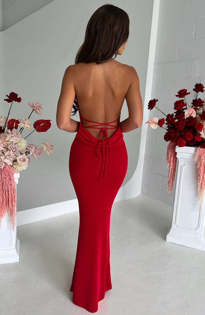 Talisa Maxi Dress - Red Dress Babyboo Fashion Premium Exclusive Design