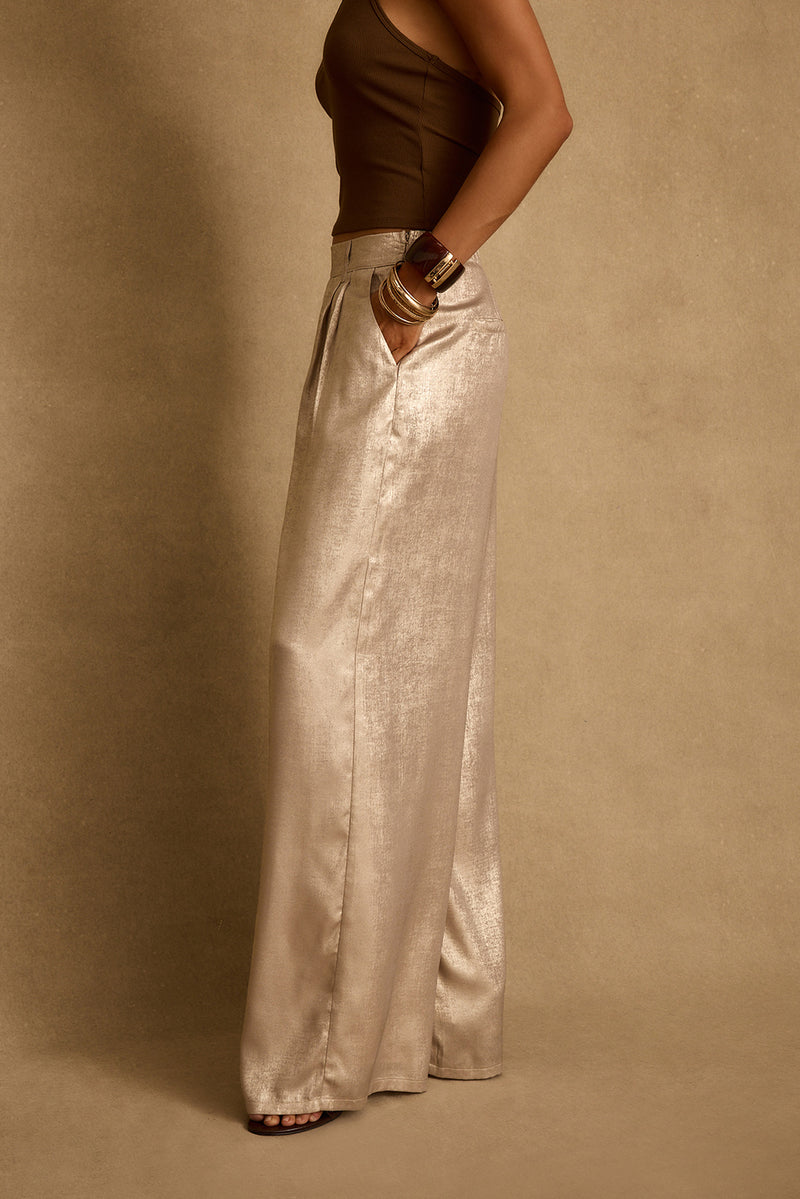 Waldorf Gold Shimmer Trousers
